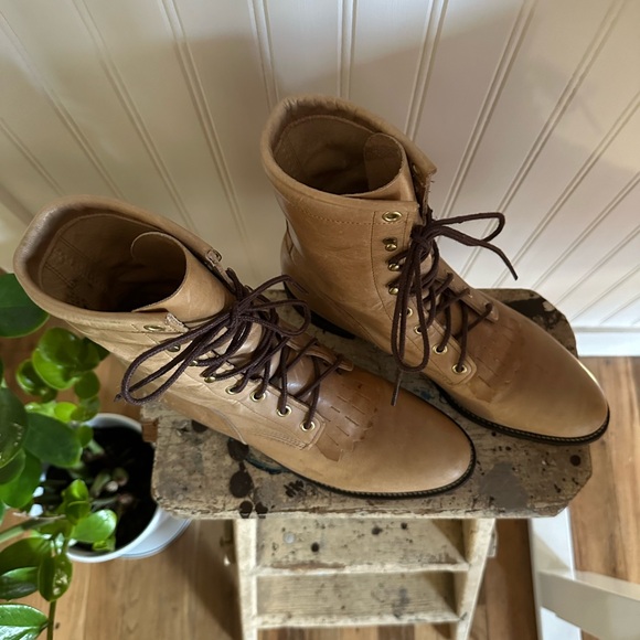 BEAUTIFUL JUSTIN 1990s ROPER BOOTS - Picture 8 of 12